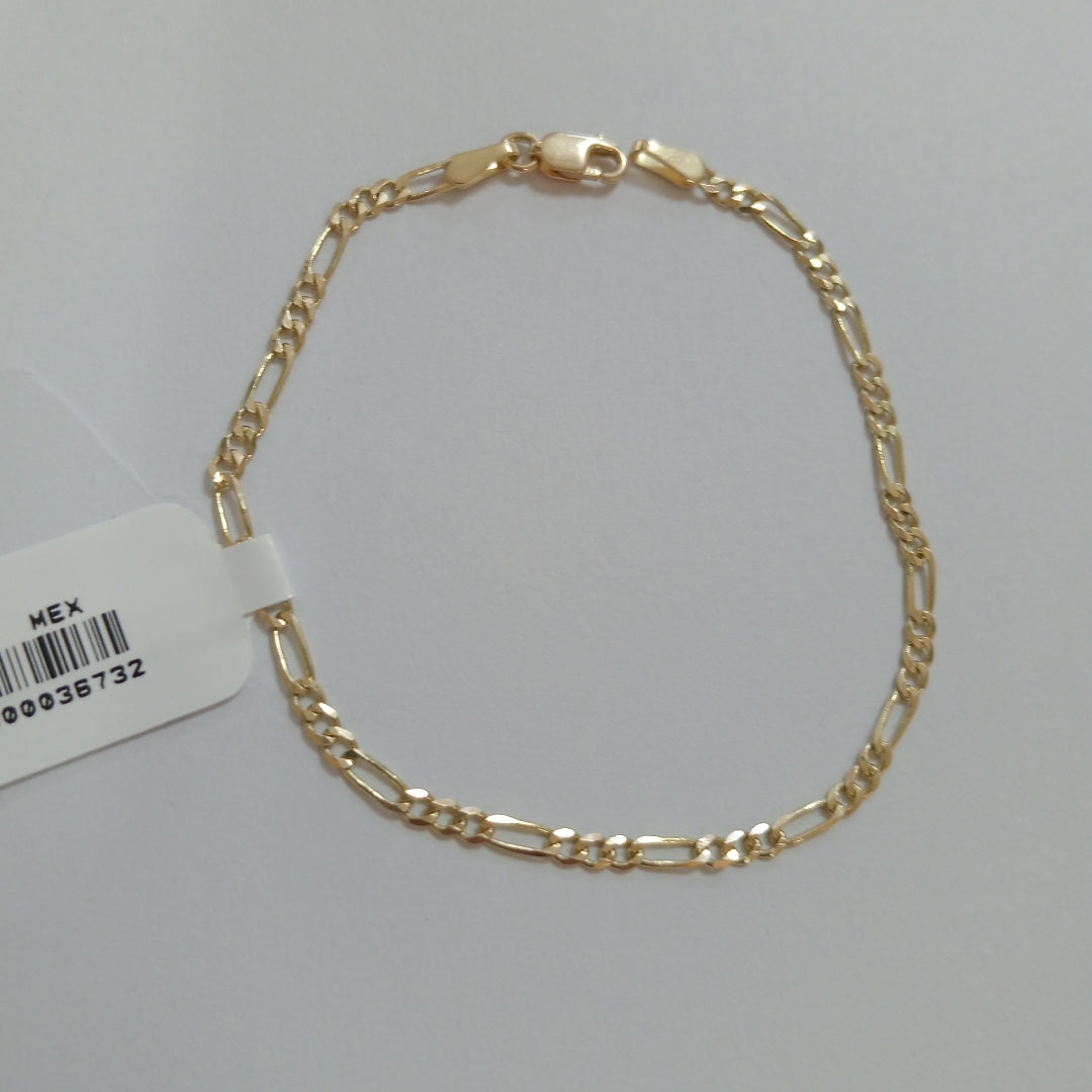 PULSERA 3X1 14K 18 CM 2 GR (NUEVO)