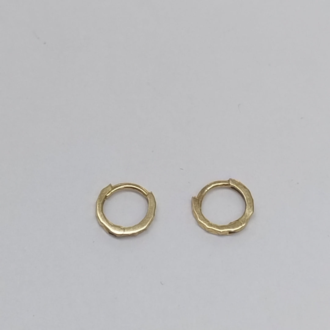 ARRACADAS PAR ORO 14 K 0.4 GRMS (SEMINUEVO)