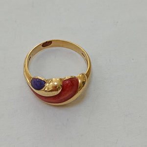 ANILLO ORO 14 K 4.9 GRMS (SEMINUEVO)