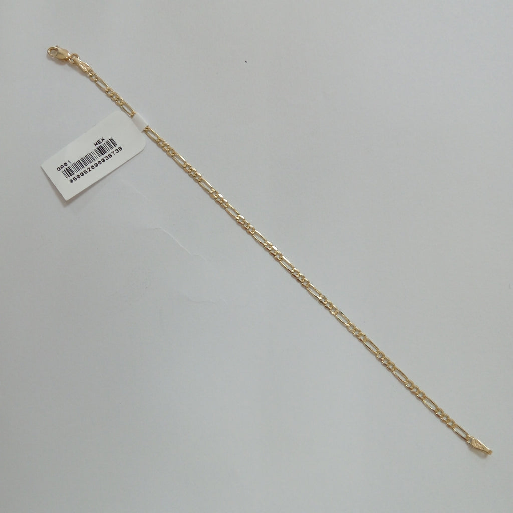 PULSERA 3X1 14K 18 CM 2 GR (NUEVO)