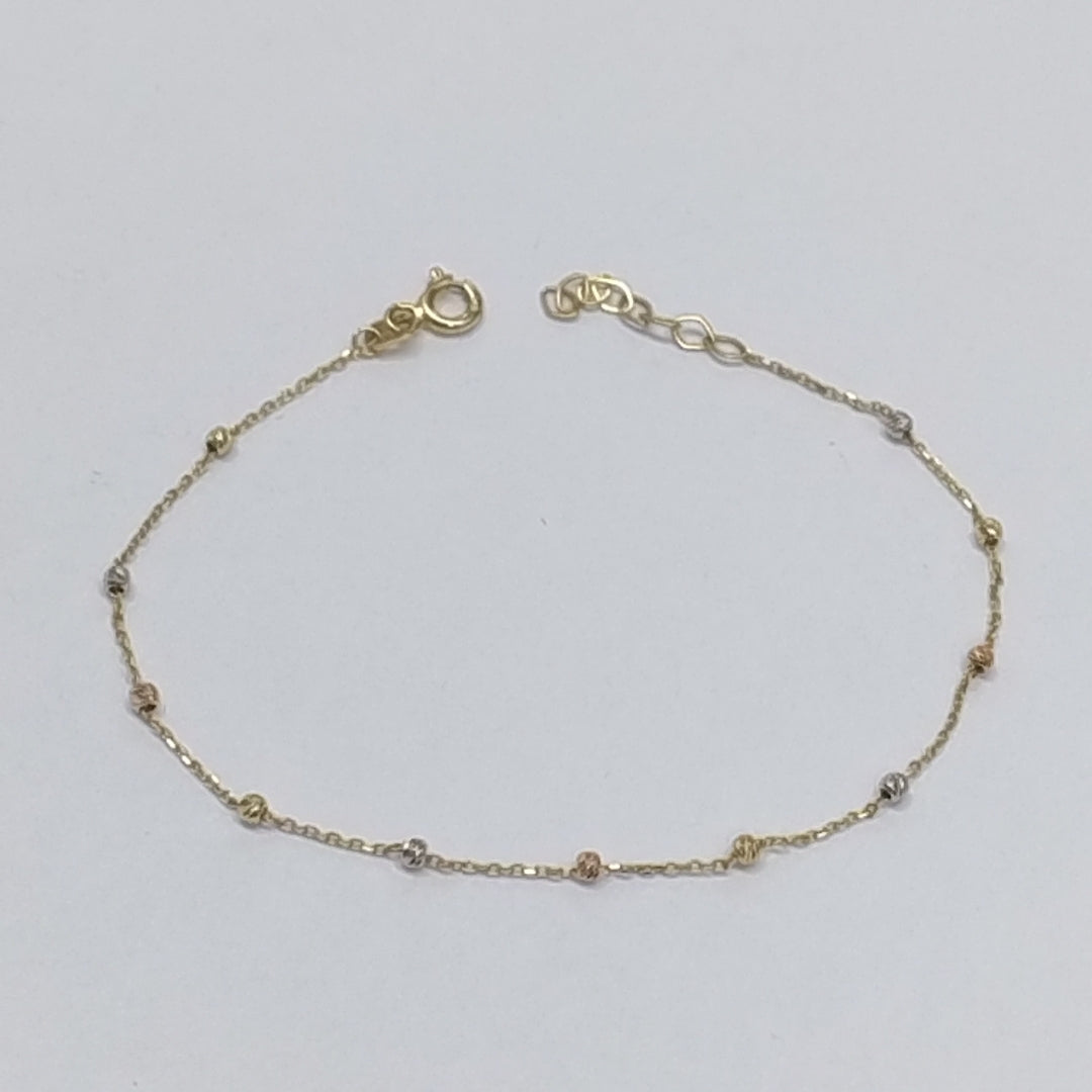 PULSERA ORO 14 K 0.9 GRMS (SEMINUEVO)