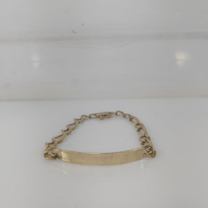 ESCLAVA ORO 14 K 22.5 GRMS (SEMINUEVO)