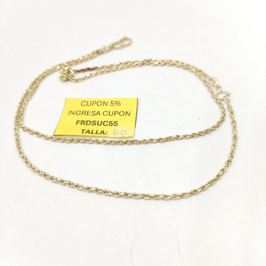 CADENA ORO 10 K 7.1 GRMS (SEMINUEVO)