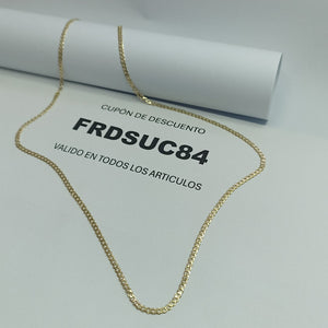 CADENA BARBADA 14K 55 CM 5.1 GR (NUEVO)