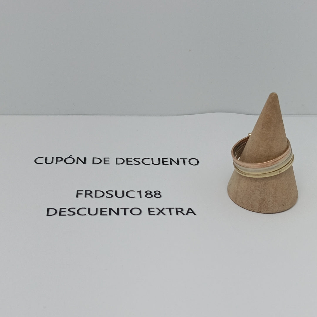ANILLO ORO 8 K 3,50 GRMS (SEMINUEVO)