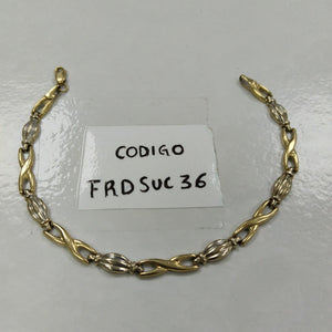 PULSERA ORO,RODIADO 14 K 4,60 GRMS (SEMINUEVO)