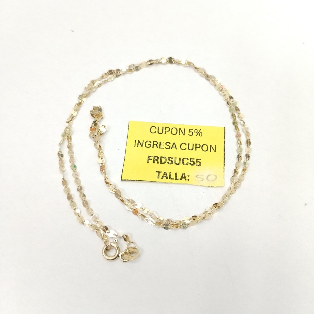 CADENA ORO 10 K 1,40 GRMS (SEMINUEVO)