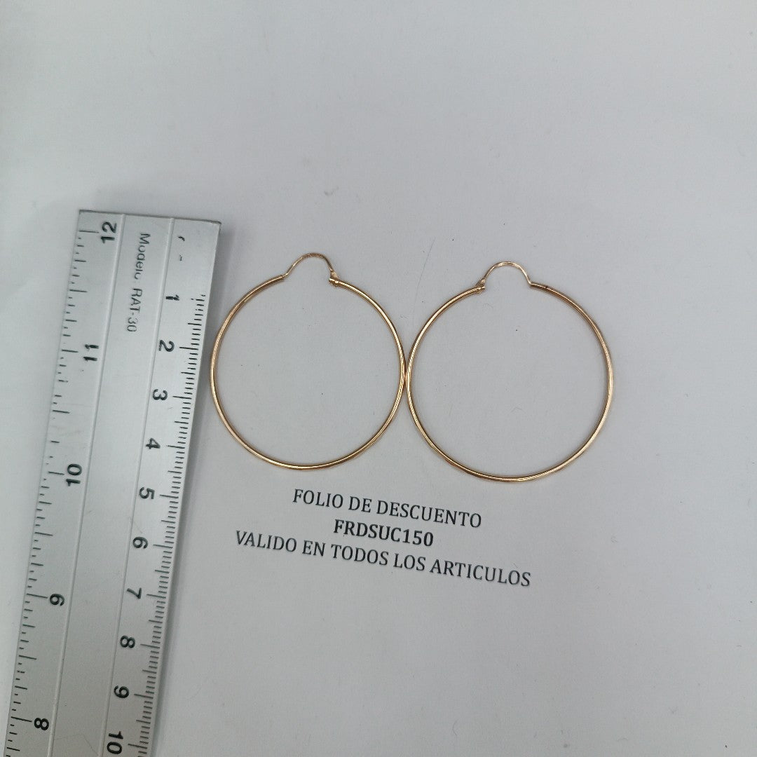 ARRACADAS PAR ORO 10 K 2,50 GRMS (SEMINUEVO)