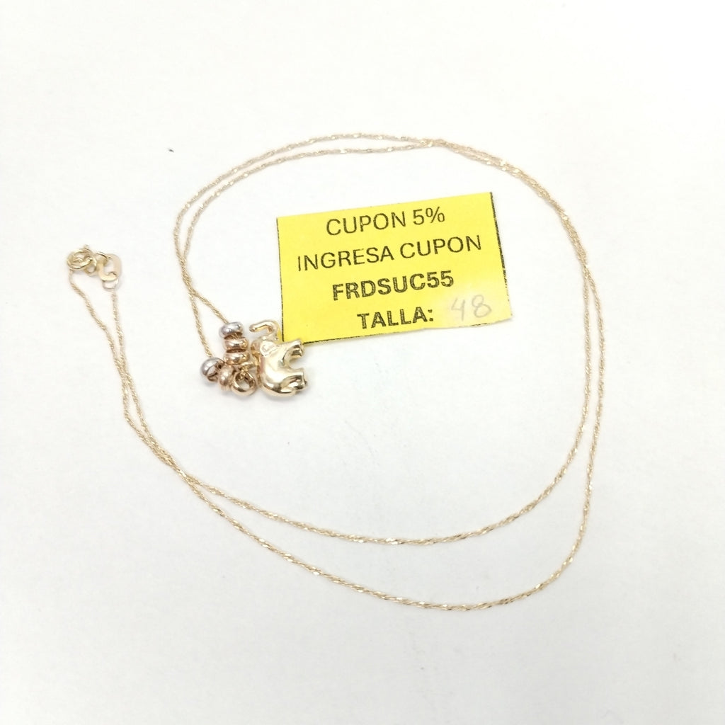 CADENA ORO 10 K 1,00 GRMS (SEMINUEVO)