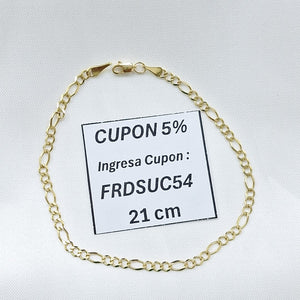 PULSERA 3X1 10K 21 CM 2.9 GR (NUEVO)