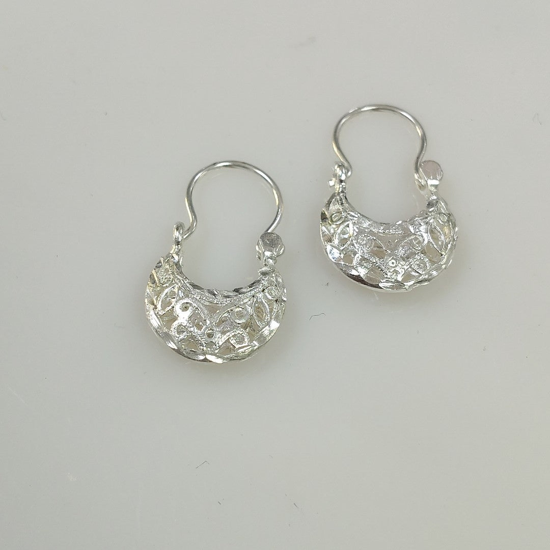 ARETES PAR PLATA 3.2 GRMS (SEMINUEVO)