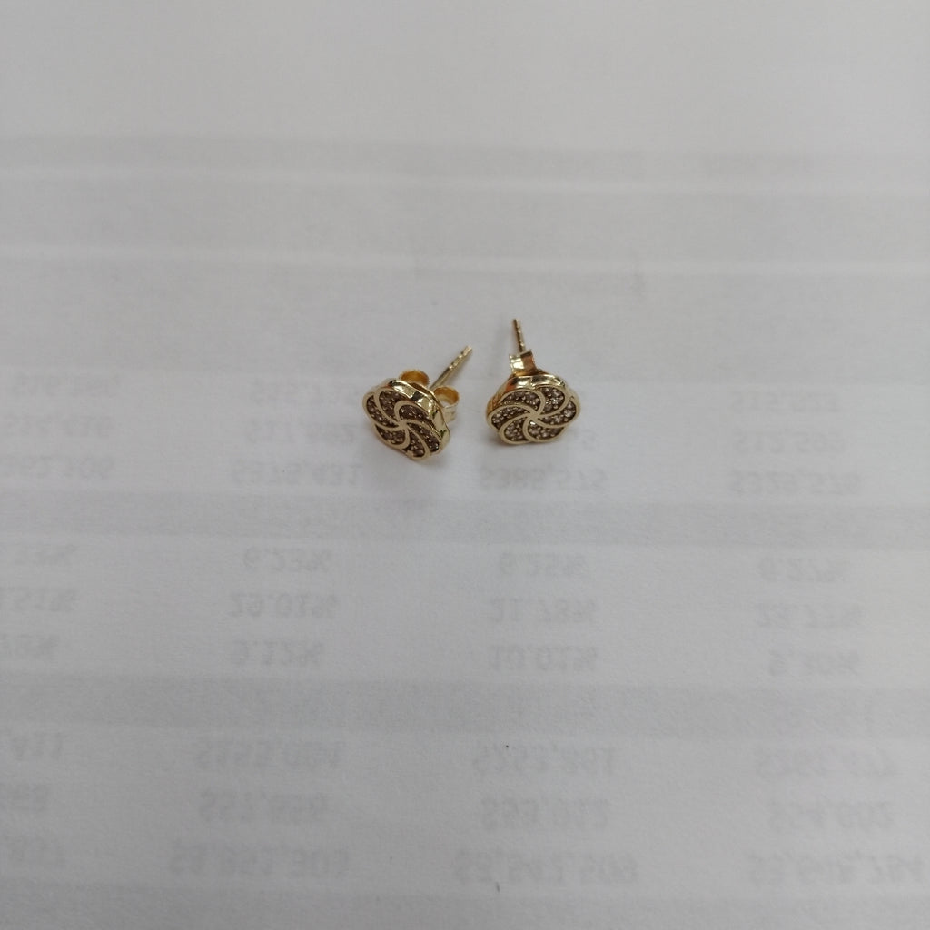 BROQUELES PAR ORO 14 K 1.6 GRMS (SEMINUEVO)