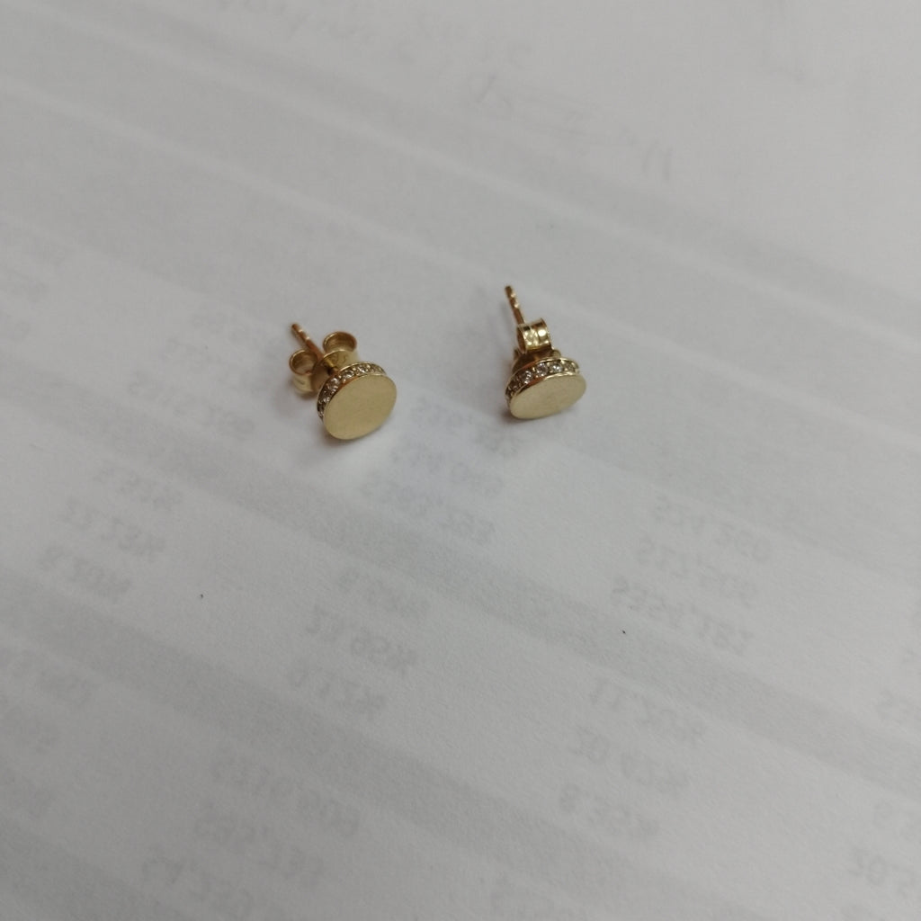 BROQUELES PAR ORO 14 K 1.5 GRMS (SEMINUEVO)