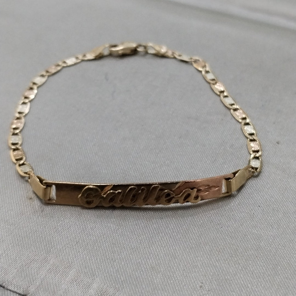 ESCLAVA ORO 10 K 3.5 GRMS (SEMINUEVO)