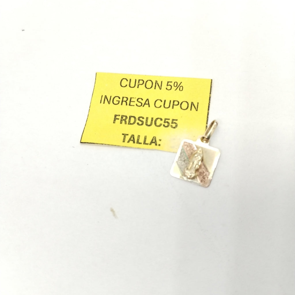 MEDALLA RELIGIOSA ORO 10 K 0,70 GRMS (SEMINUEVO)