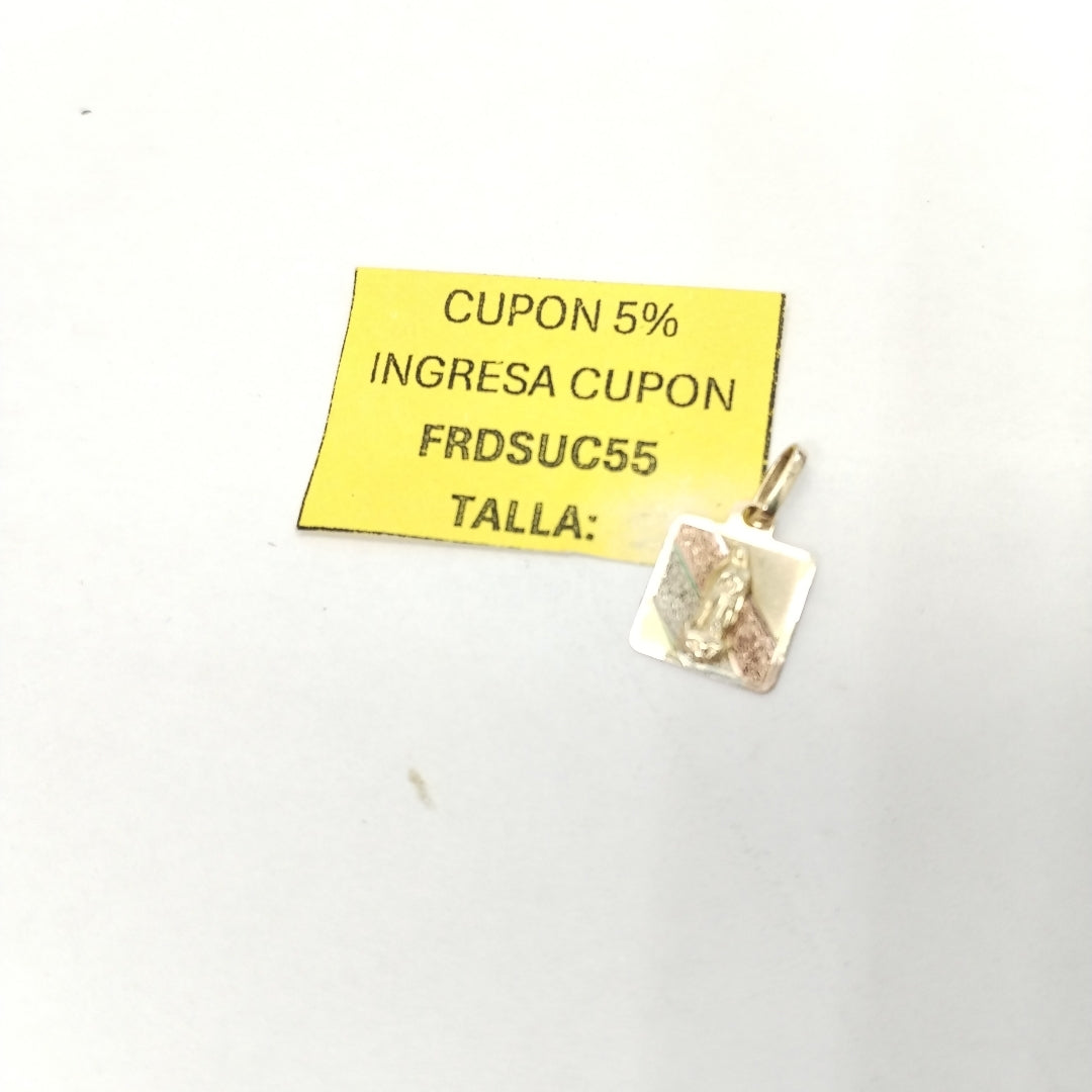 MEDALLA RELIGIOSA ORO 10 K 0,70 GRMS (SEMINUEVO)