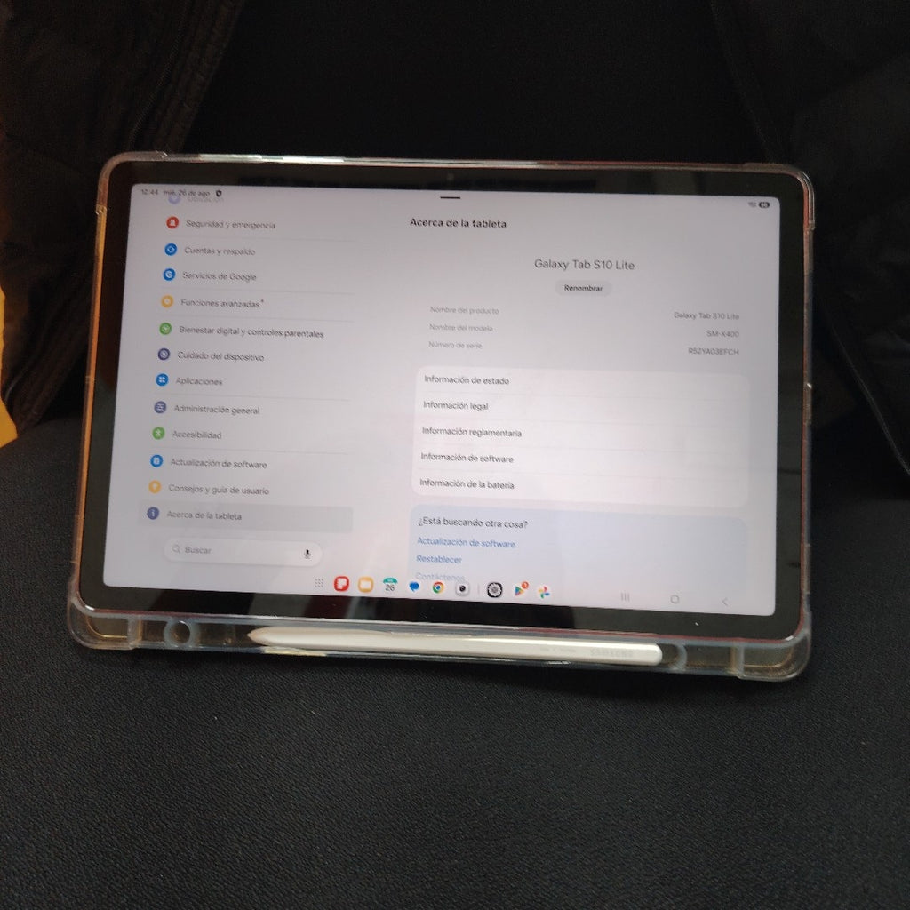 TABLETA SAMSUNG GALAXY TAB S10 LITE SM-X400 (2025) 128 GB 6 GB RAM (SEMINUEVO)