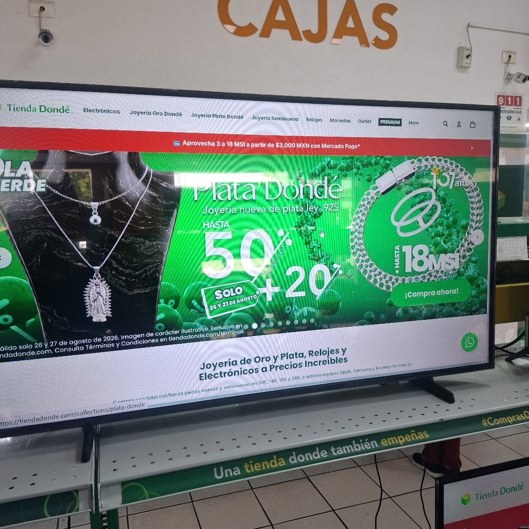 PANTALLA SAMSUNG UN40F6000FF (2025) 40" LED FHD (SEMINUEVO)