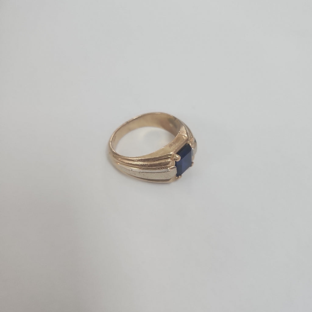 ANILLO ORO, RODIADO 10 K 10.1 GRMS (SEMINUEVO)