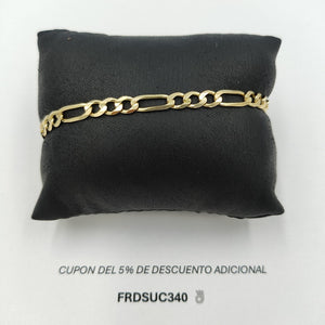PULSERA 3X1 14K 21 CM 6.6 GR (NUEVO)