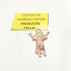 MEDALLA RELIGIOSA ORO 10 K 1,30 GRMS (SEMINUEVO)