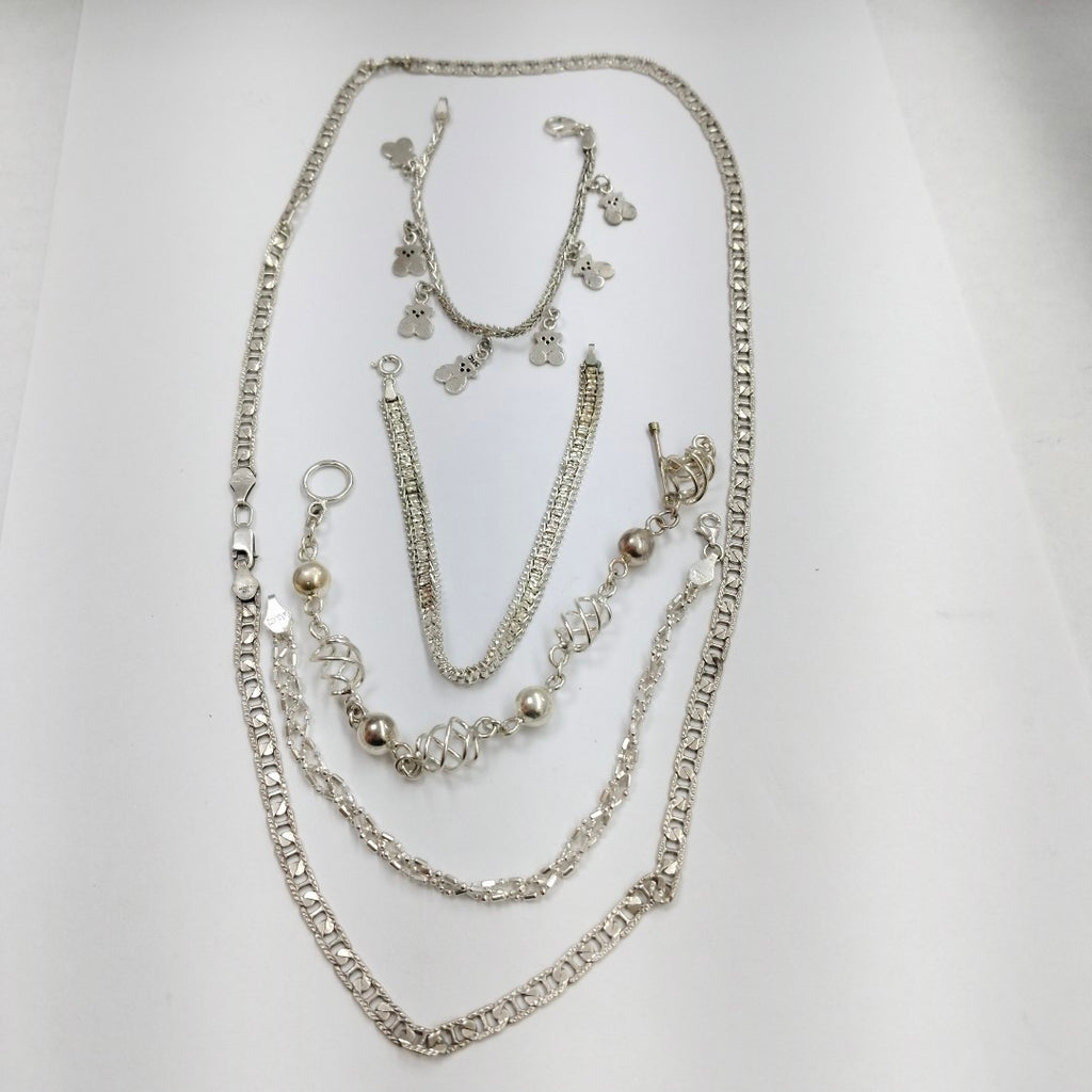 CADENA, PULSERA PLATA 50.9 GRMS (SEMINUEVO)