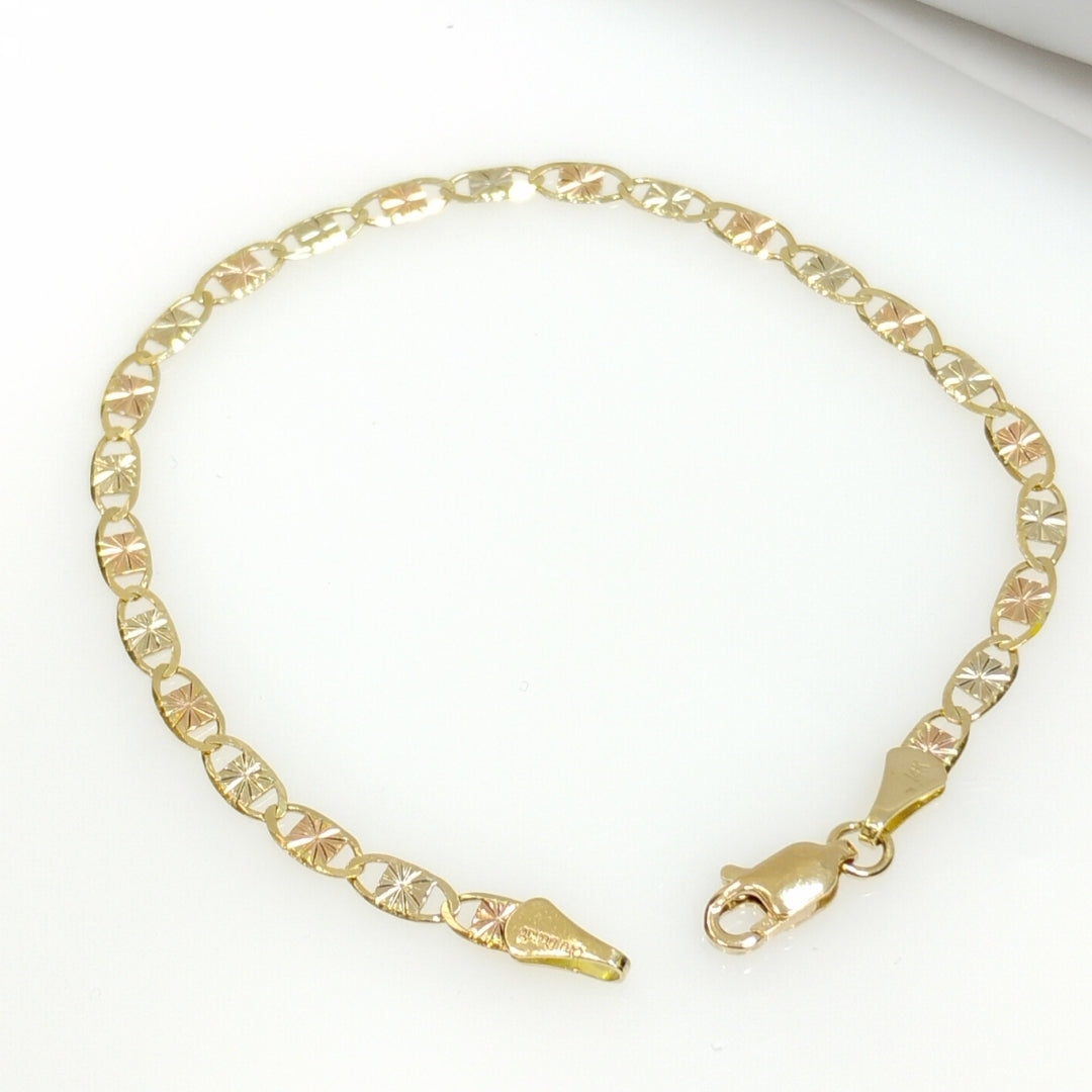PULSERA GUCHI 14K 18 CM 2.9 GR (NUEVO)