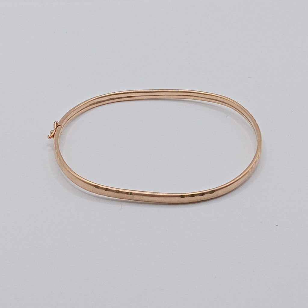 PULSERA RIGIDA ORO 14 K 4.3 GRMS (SEMINUEVO)