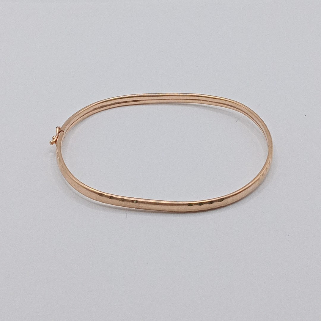 PULSERA RIGIDA ORO 14 K 4.3 GRMS (SEMINUEVO)