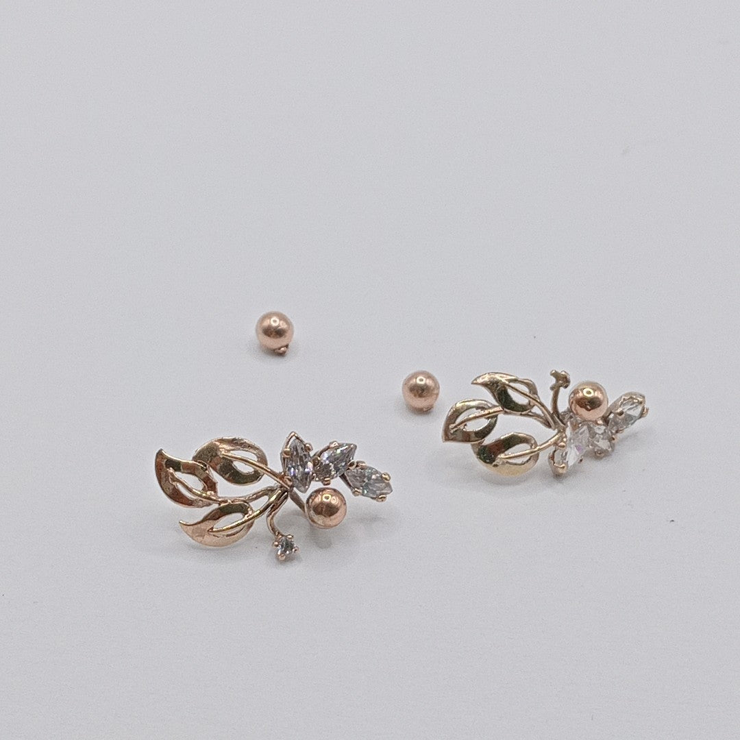 ARETES PAR ORO 8 K 1.7 GRMS (SEMINUEVO)