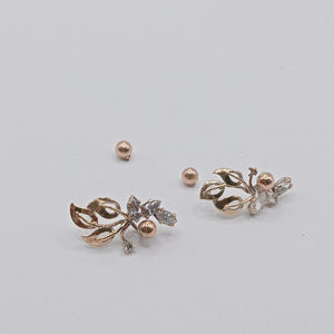 ARETES PAR ORO 8 K 1.7 GRMS (SEMINUEVO)