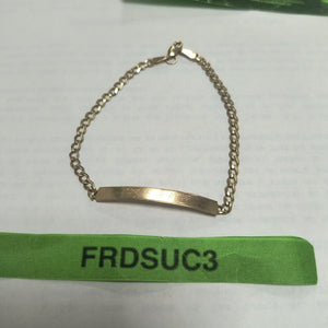 ESCLAVA ORO 14 K 3,30 GRMS (SEMINUEVO)
