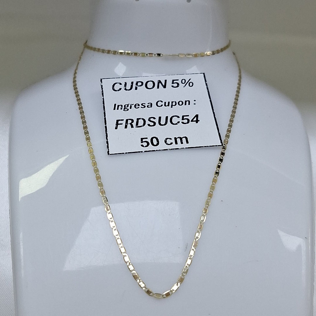 CADENA GUCHI 14K 50 CM 1.8 GR (NUEVO)