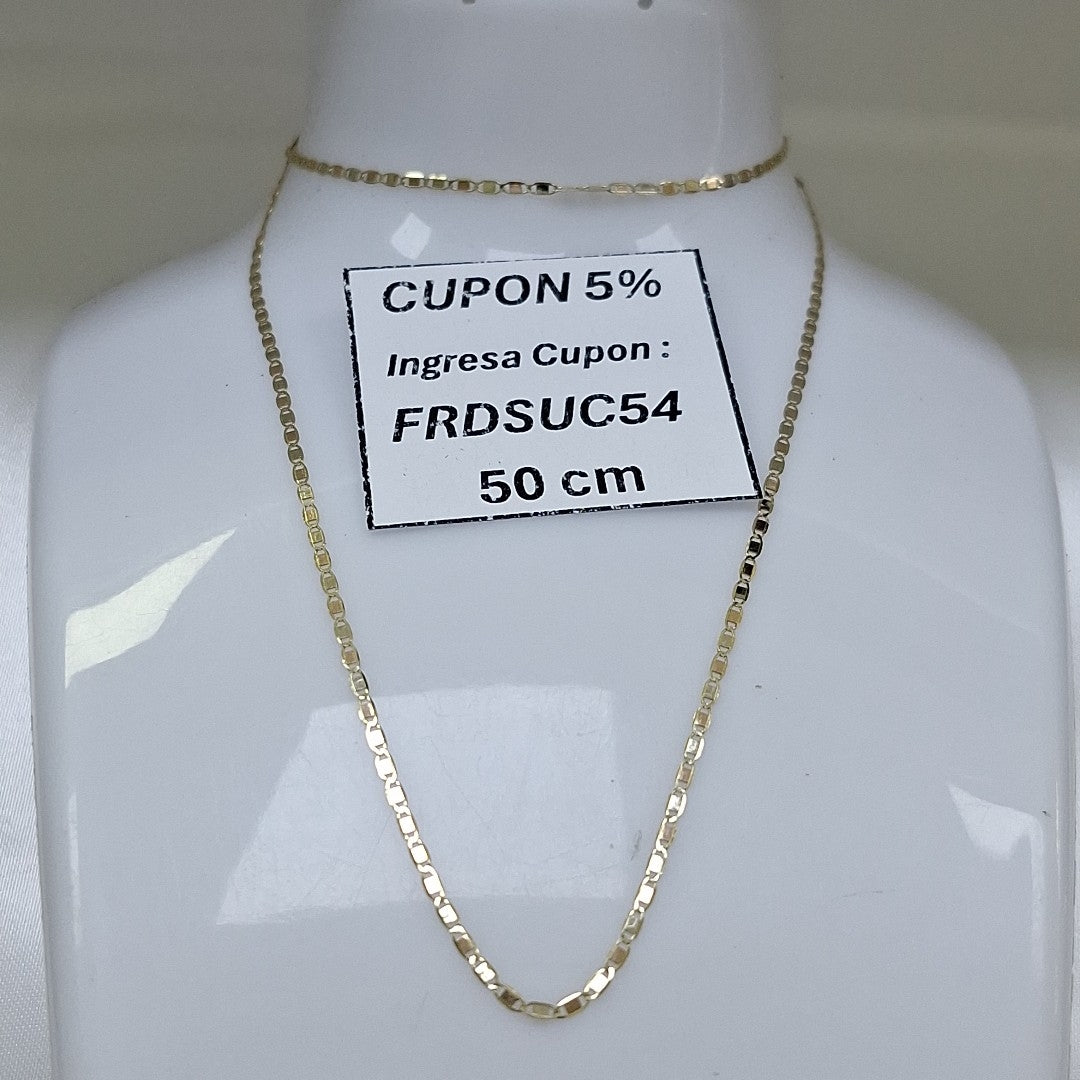 CADENA GUCHI 14K 50 CM 1.8 GR (NUEVO)