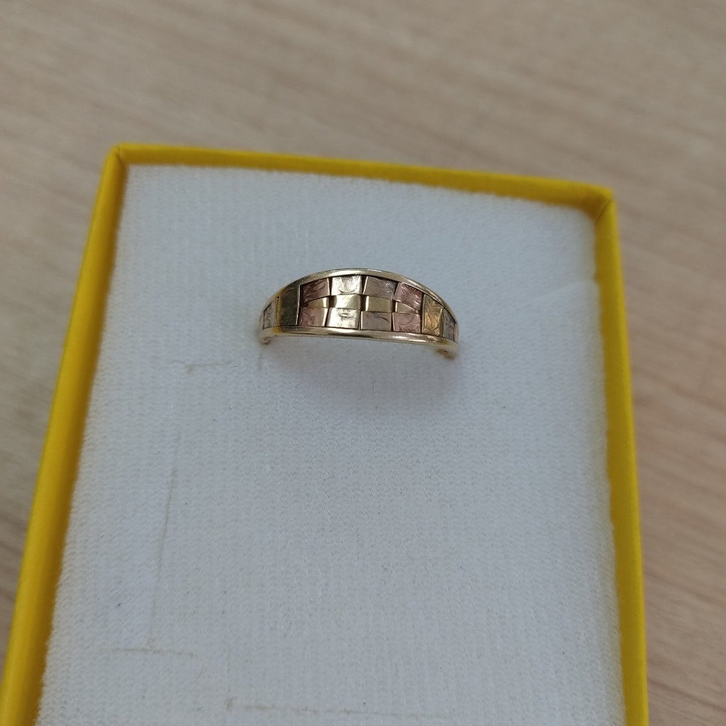 ANILLITO ORO COMBINADO 14 K 2,50 GRMS (SEMINUEVO)