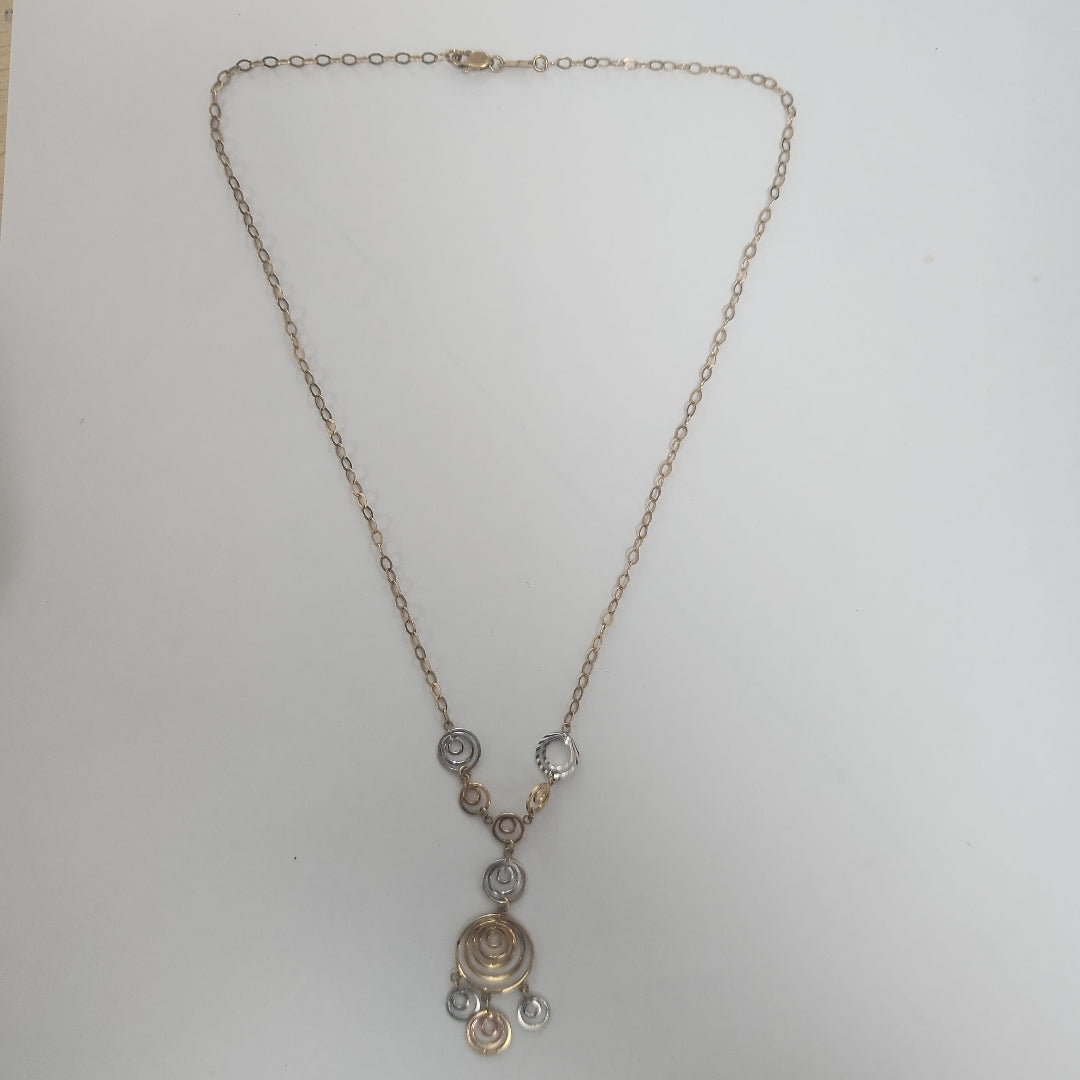 GARGANTILLA ORO,RODIADO 14 K 4,40 GRMS (SEMINUEVO)