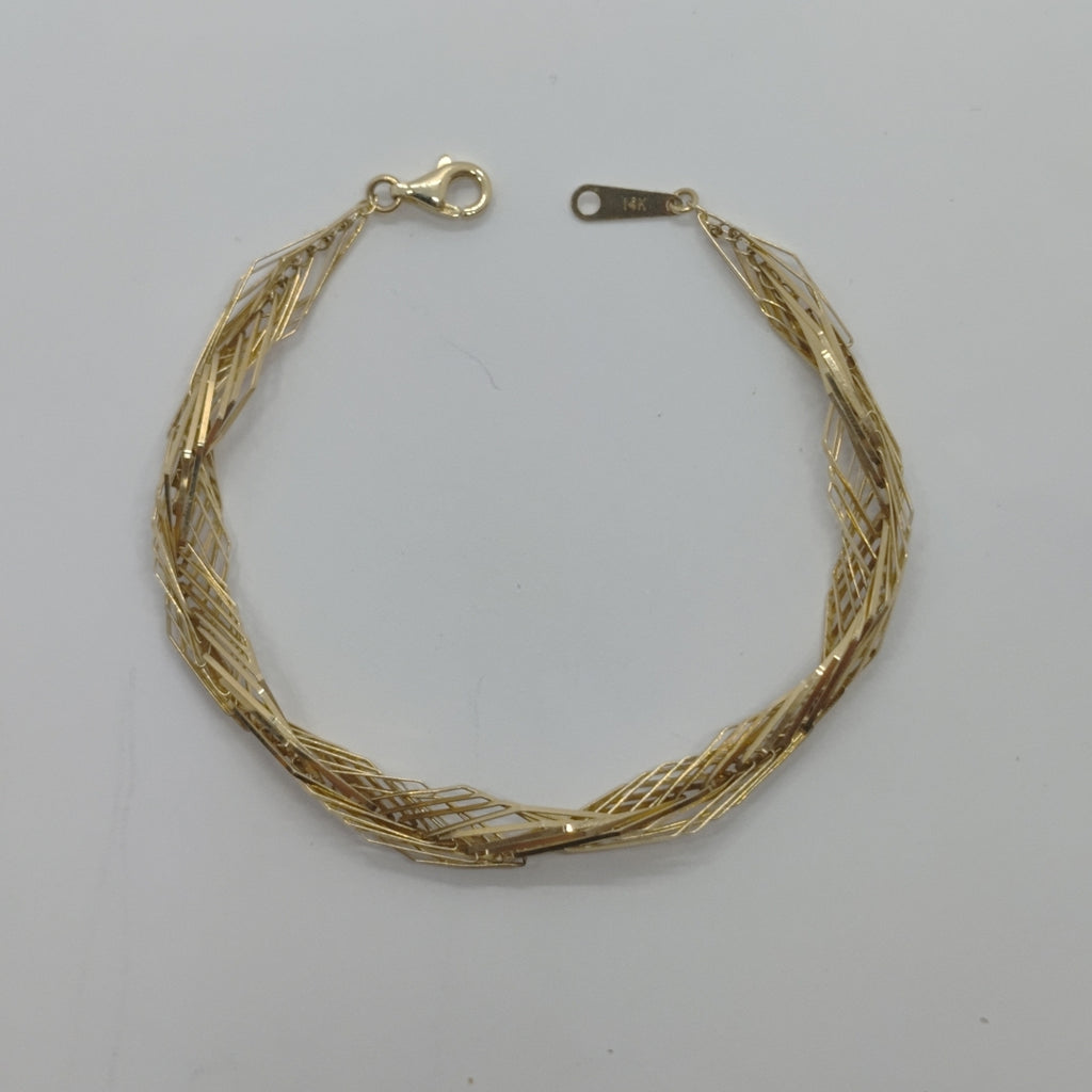 PULSERA ORO 14 K 4.9 GRMS (SEMINUEVO)