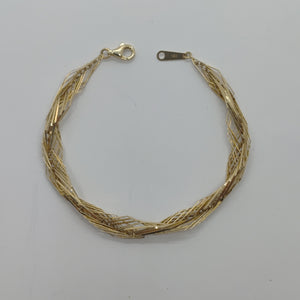 PULSERA ORO 14 K 4.9 GRMS (SEMINUEVO)