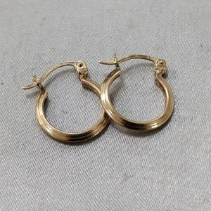ARRACADAS PAR ORO 10 K 1,10 GRMS (SEMINUEVO)