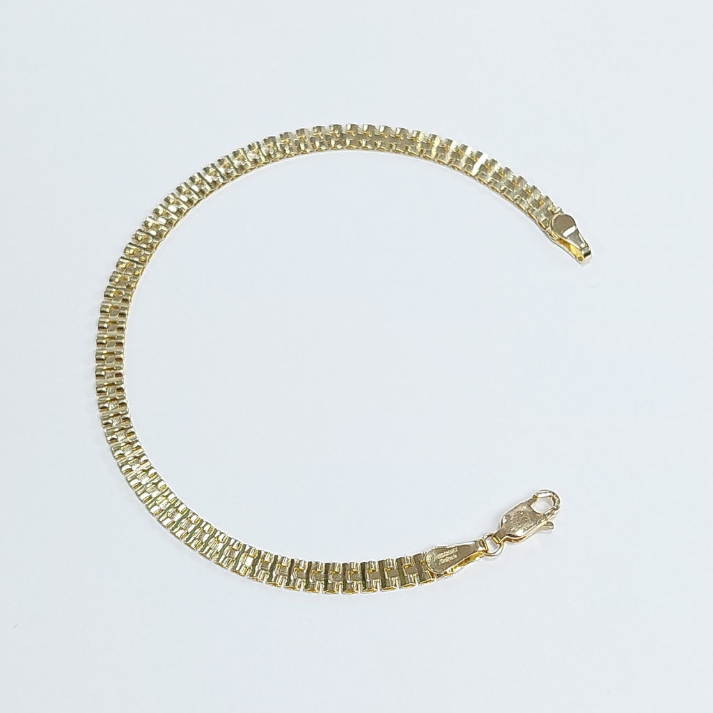 PULSERA ESPECIAL 14K 18 CM 4.1 GR (NUEVO)