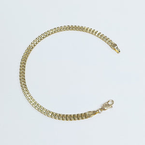 PULSERA ESPECIAL 14K 18 CM 4.1 GR (NUEVO)
