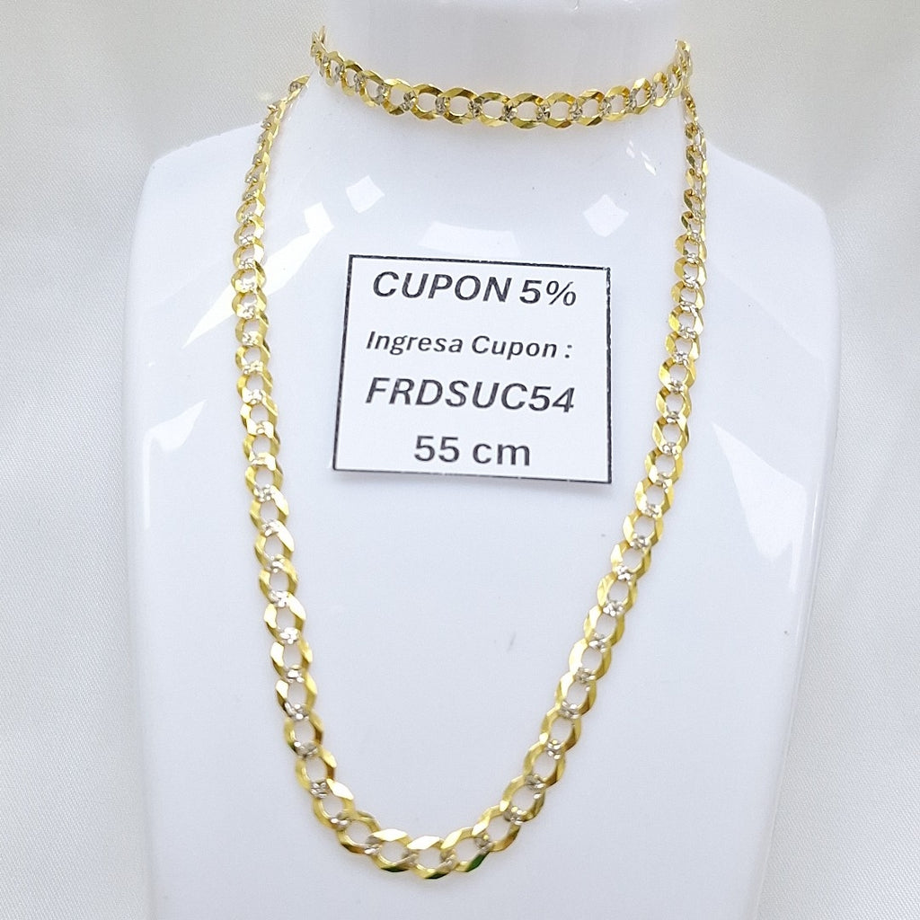 CADENA ESLABONES 14K 55 CM 16 GR (NUEVO)