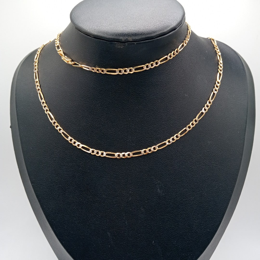 CADENA ORO,RODIADO 10 K 7,20 GRMS (SEMINUEVO)