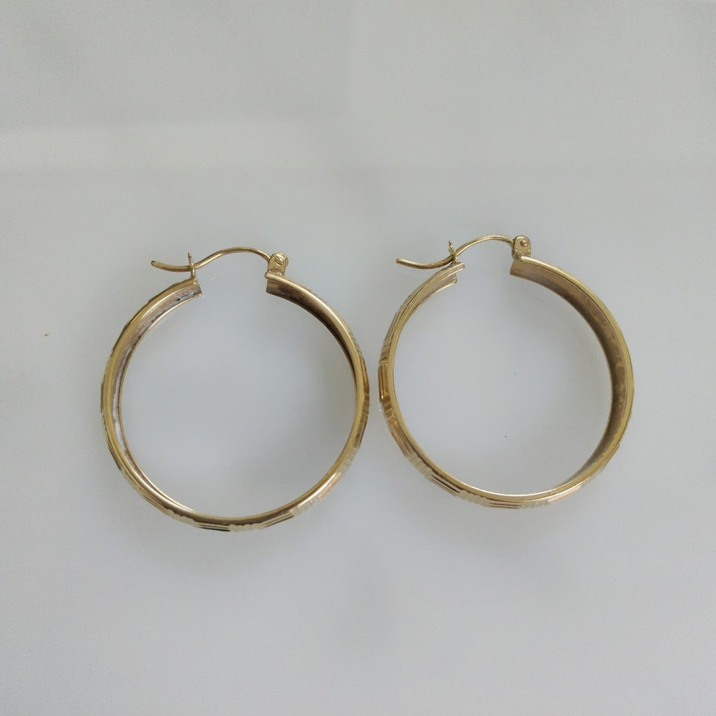 ARRACADAS PAR ORO 10 K 3.7 GRMS (SEMINUEVO)