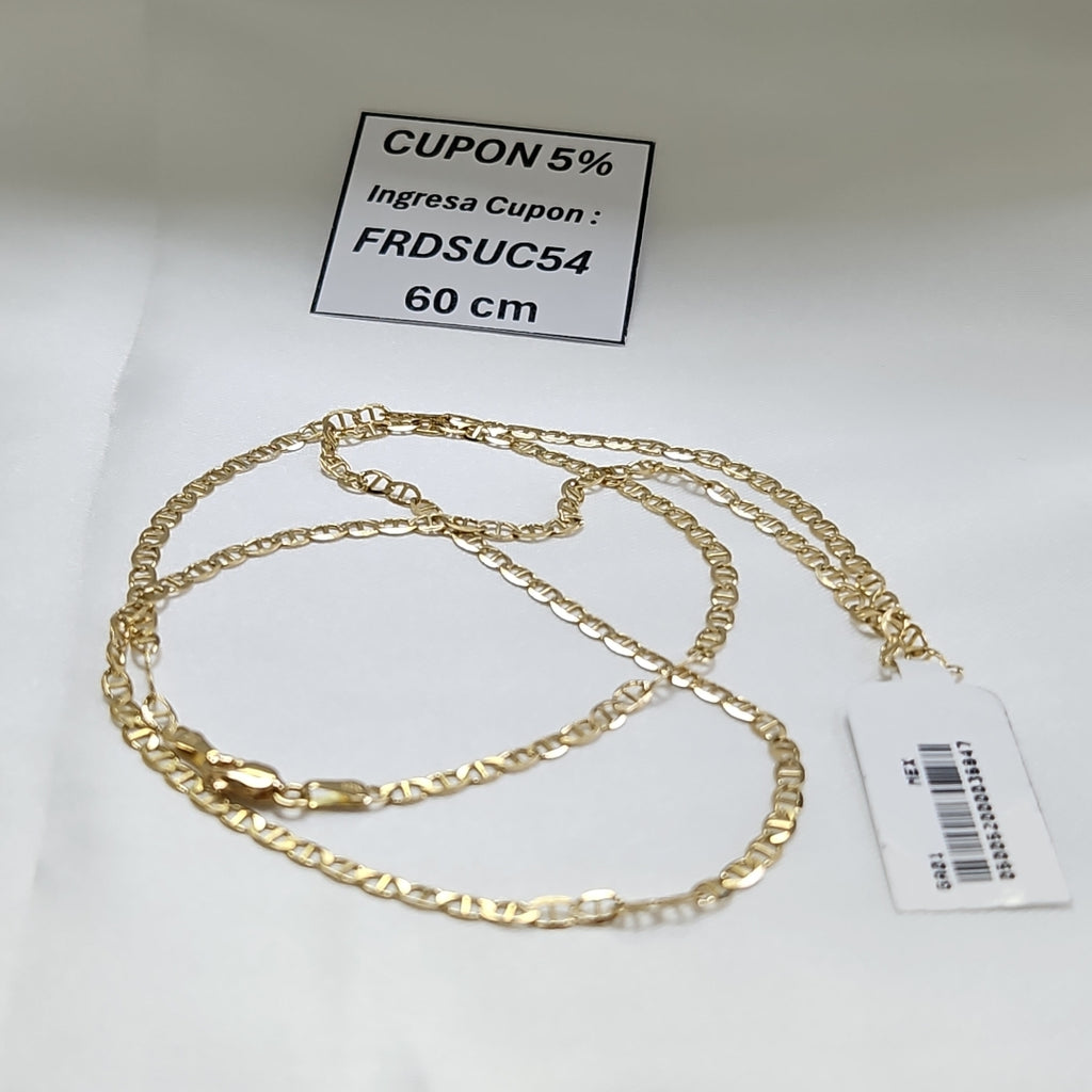 CADENA GUCHI 14K 60 CM 5.8 GR (NUEVO)