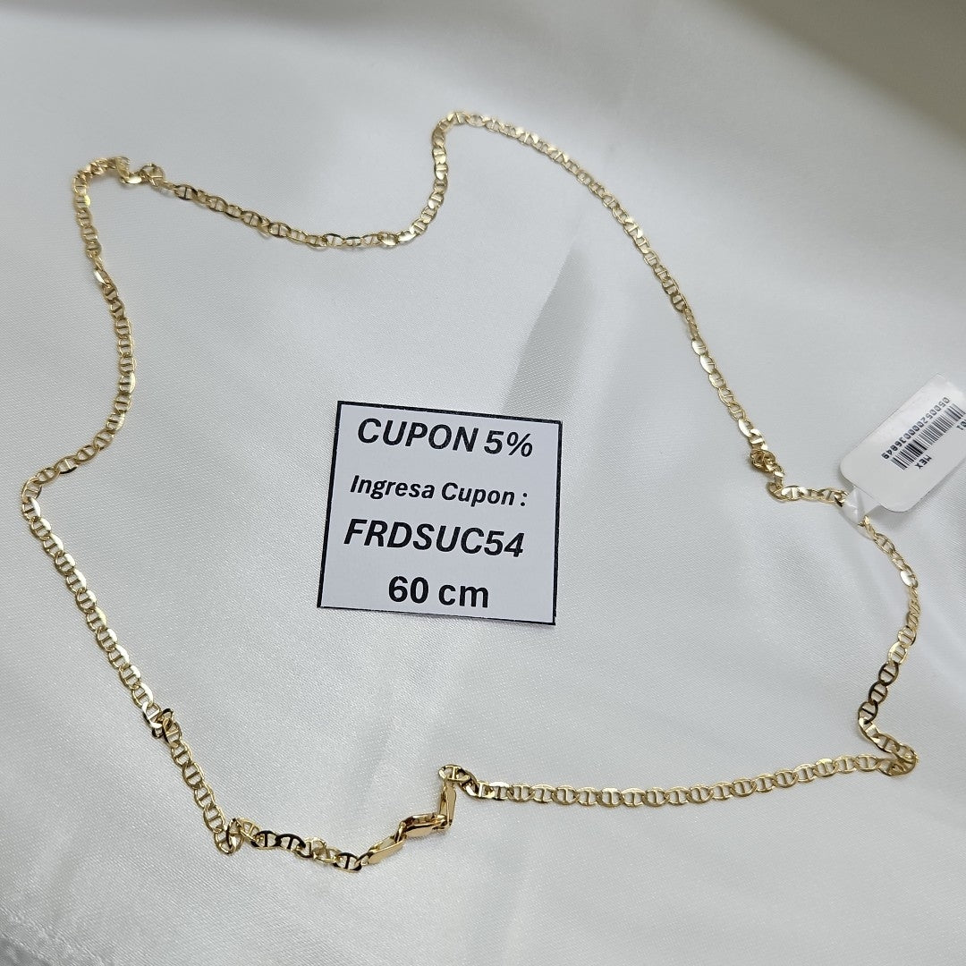 CADENA GUCHI 14K 60 CM 5.8 GR (NUEVO)