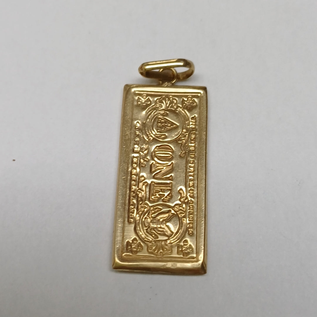 DIJE ORO 16K 2,00 GRMS (SEMINUEVO)