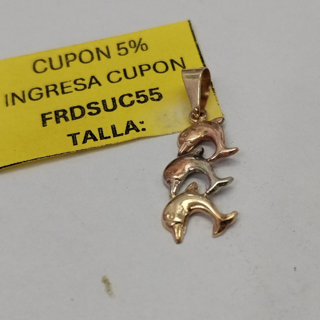 DIJE ORO,RODIADO 14 K 0,40 GRMS (SEMINUEVO)