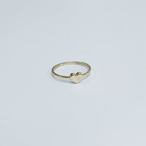 ANILLOS ANILLITO FIG CORAZON 10K TALLA 8 1.2 GR (NUEVO)