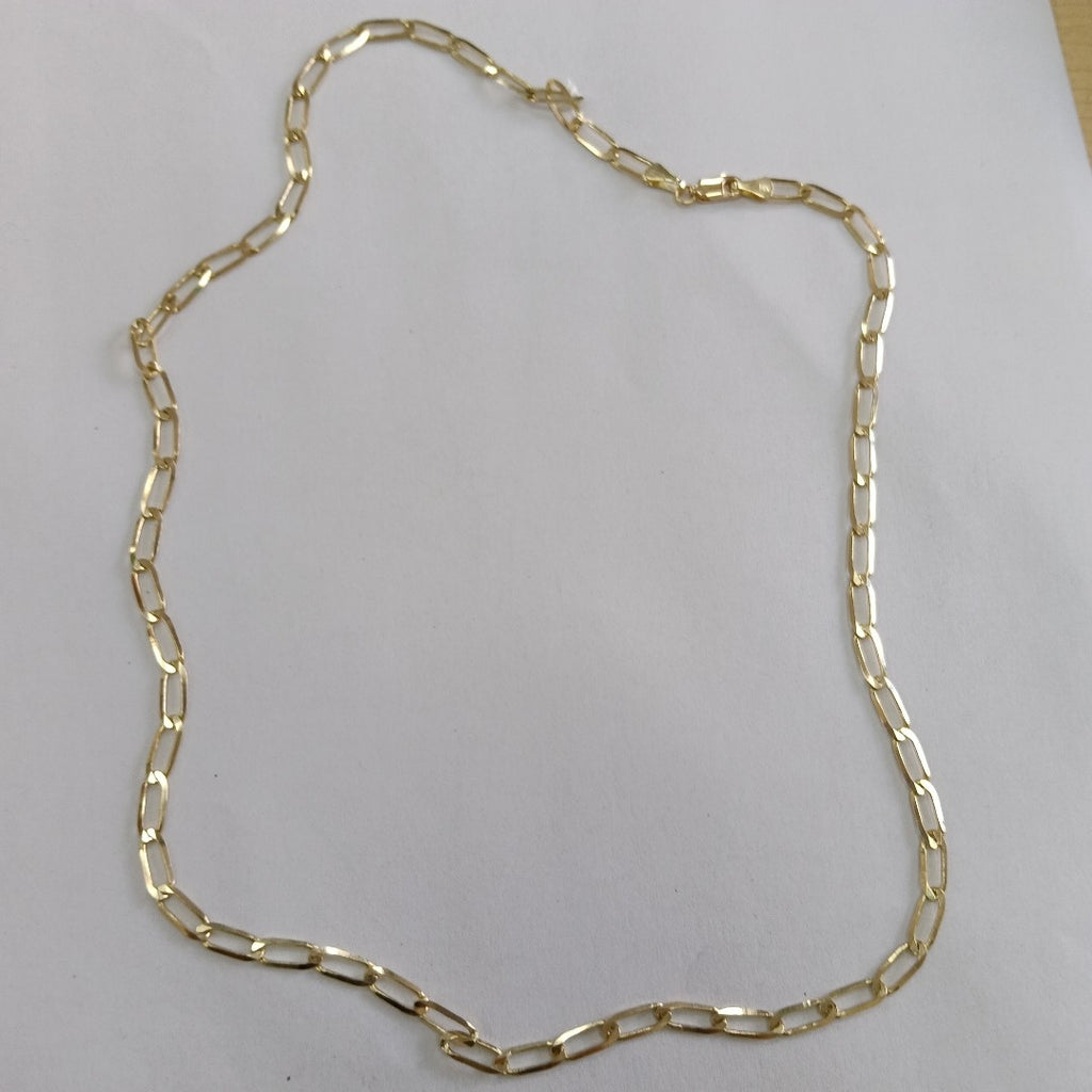 CADENA ESLABONES 14K 55 CM 9.8 GR (NUEVO)